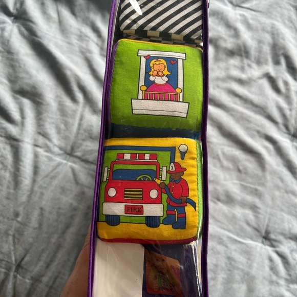 IQ Baby Knock Knock Blocks Toy Building Soft - Picture 4 of 5